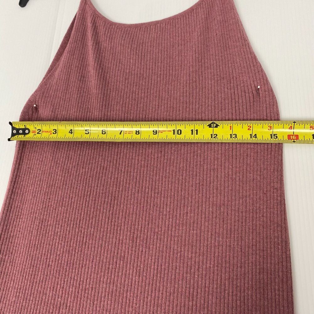 Francesca Mi Ami Womens‎ Pink  Maxi Dress Size L sleeveless Comfort Holyday - Picture 4 of 12